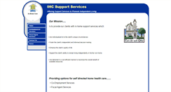 Desktop Screenshot of ihcsupportservices.com